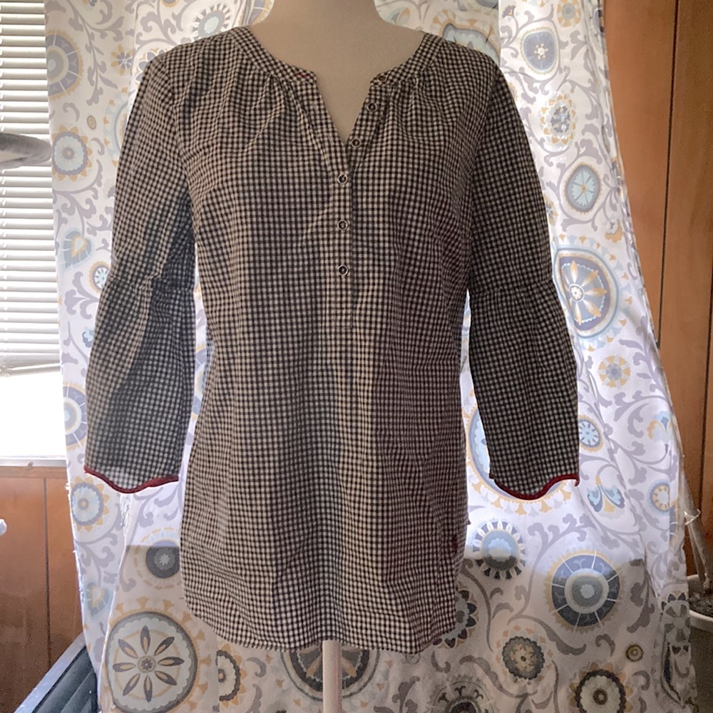 Oprah Winfrey Collection for Talbots long sleeve blouse